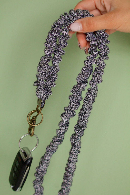 Salt and Pepper Lanyard