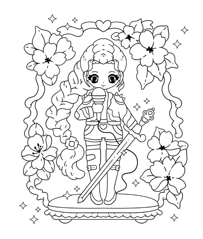 The Unofficial Coloring Book for Fans of KPop Demon Hunters by: Paperback; 48 pages / English