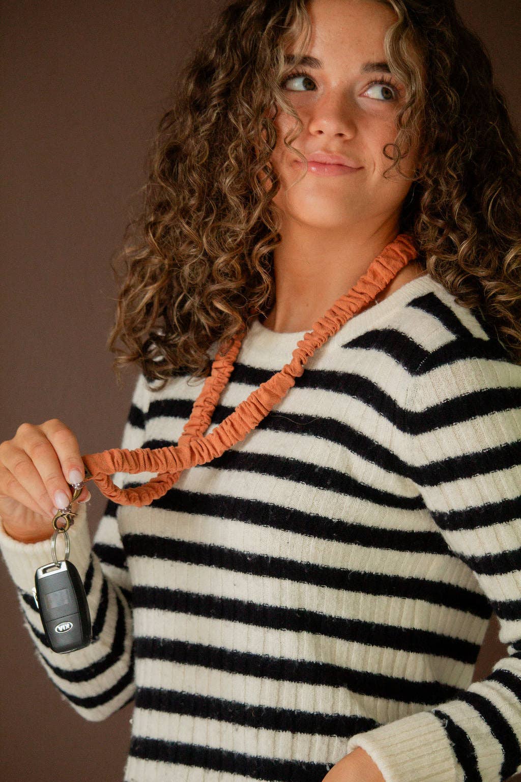 Pumpkin Spice Lanyard