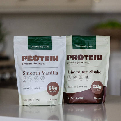 Plant-Based Protein: Smooth Vanilla / Single-Serving Stick Pack