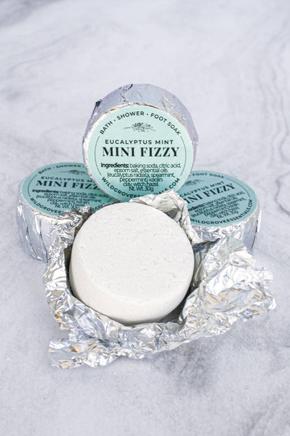 Fizzies, Mini Size with Essential Oils