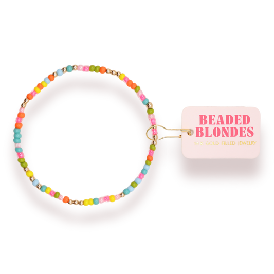 Rainbow Sprinkle Bracelet: Standard