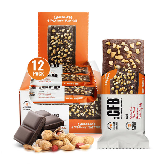 The GFB: Chocolate Peanut Butter Protein  Snack Bar