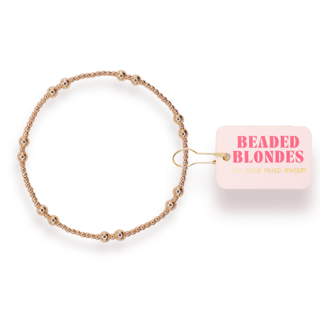 Bethani Bracelet in Gold: Standard 6.75 inch