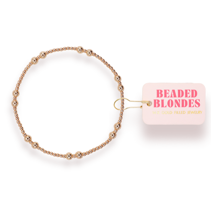 Bethani Bracelet in Gold: Standard 6.75 inch