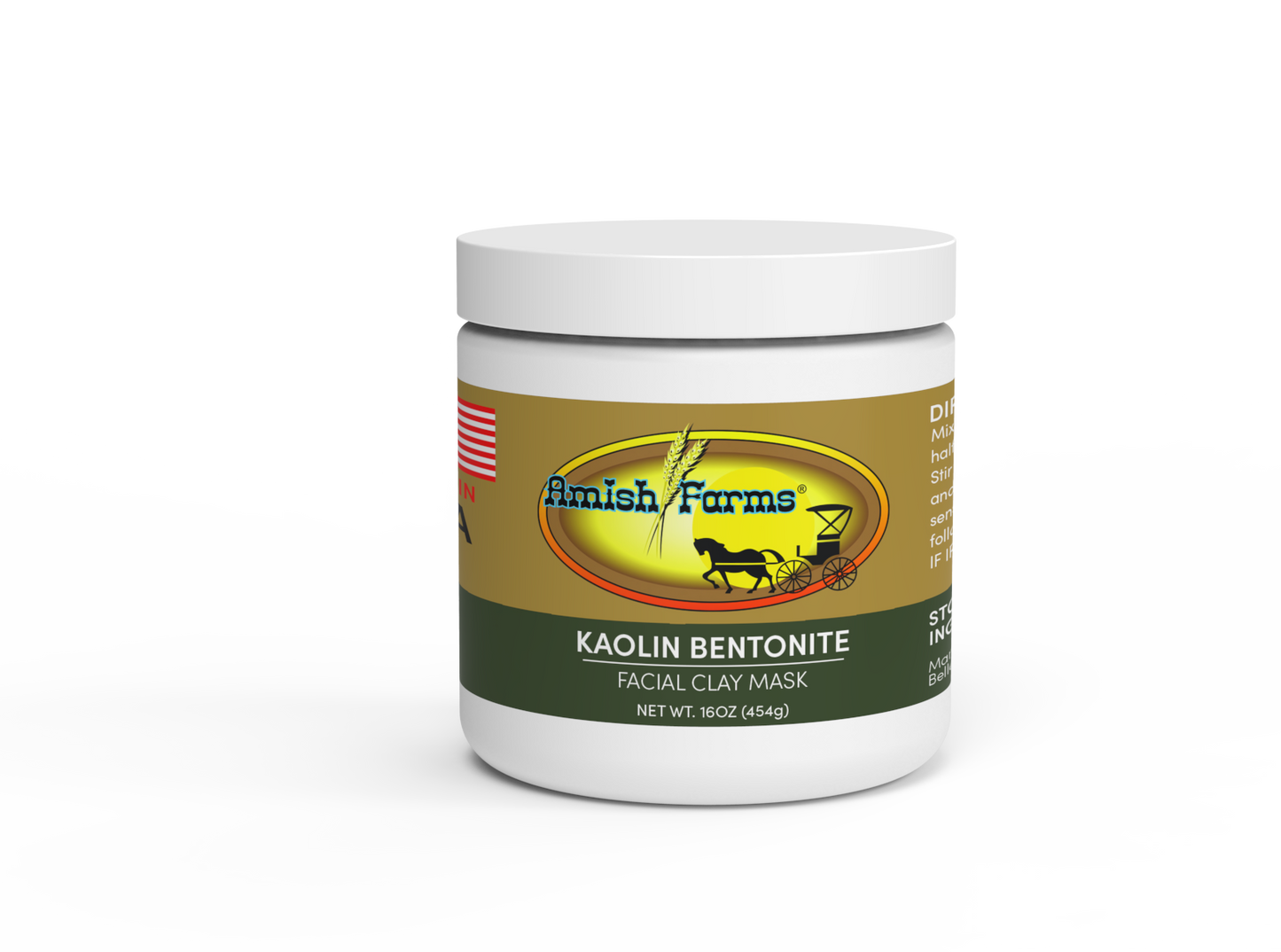 Kaolin Bentonite Facial Clay Mask
