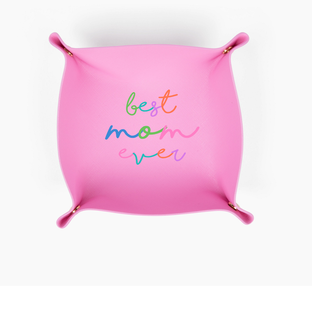 Best Mom Ever Gift Tray | Mother's Day gift, 3 colors: White
