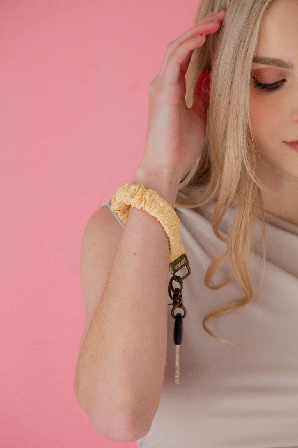 Buttercream Keychain