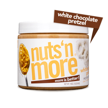 White Chocolate Pretzel High Protein Peanut Butter Spread