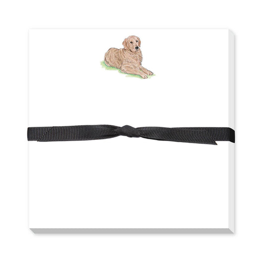 GOLDEN RETRIEVER DOODLE NOTEPAD