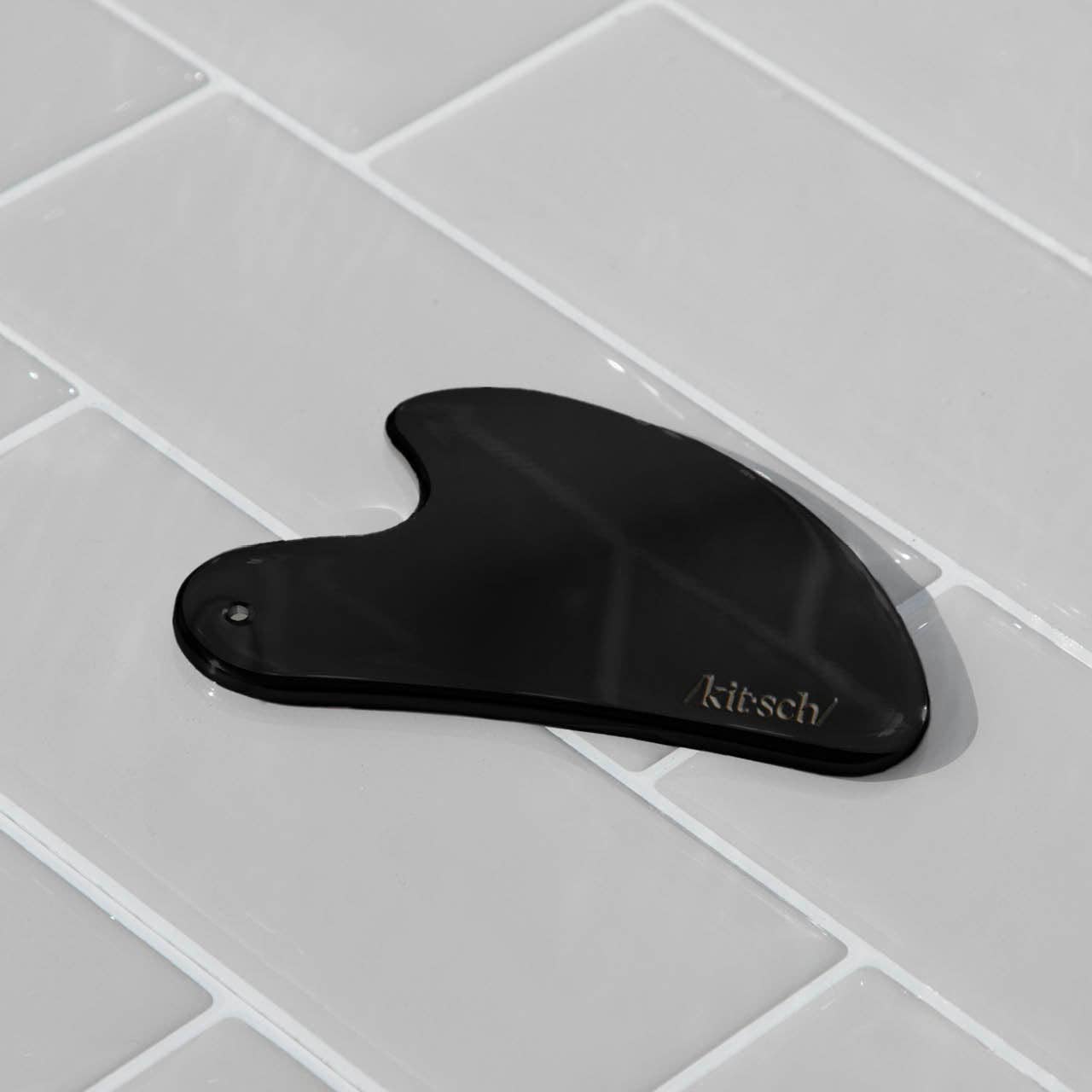 Kitsch Stainless Steel Gua Sha - Matte Black