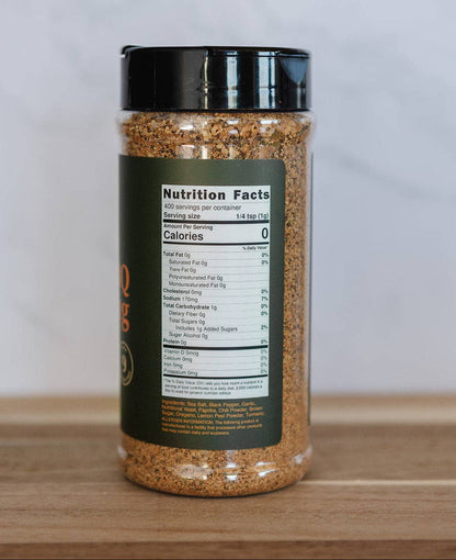 Grit & Grind BBQ Seasoning: Standard 12 oz