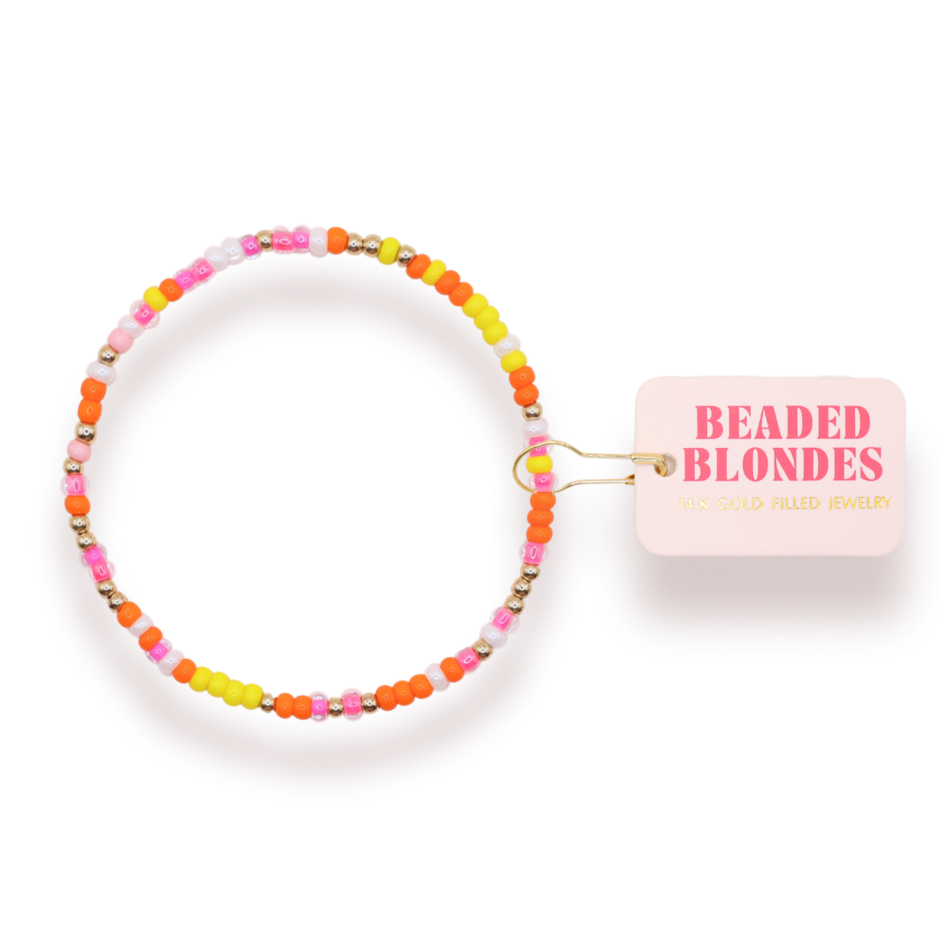 Sunburst Sprinkle Bracelet: Standard 6.75 Inch