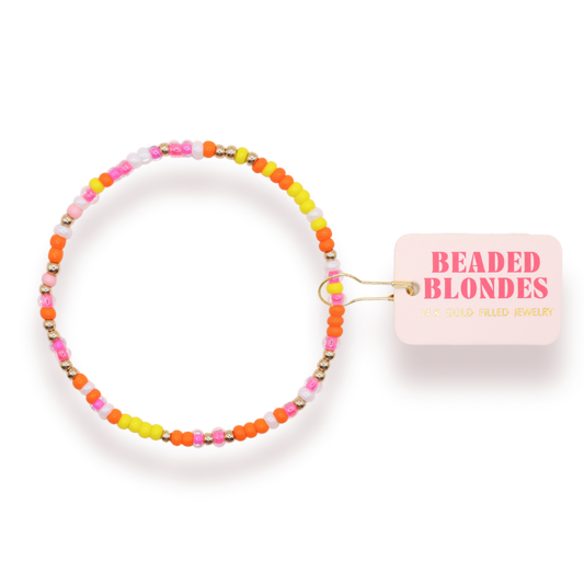 Sunburst Sprinkle Bracelet: Standard 6.75 Inch