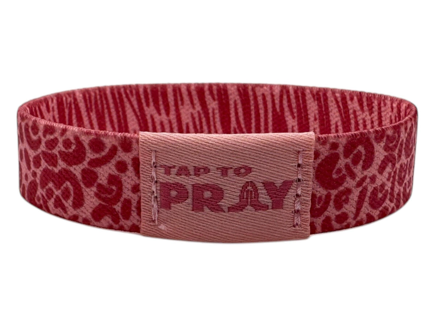 Tap To Pray™ Wristbands - Safari Rose: X-Large