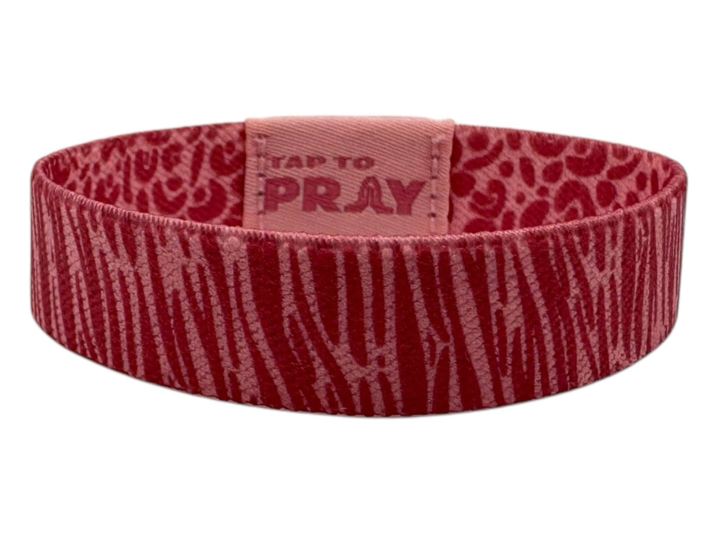 Tap To Pray™ Wristbands - Safari Rose: X-Large