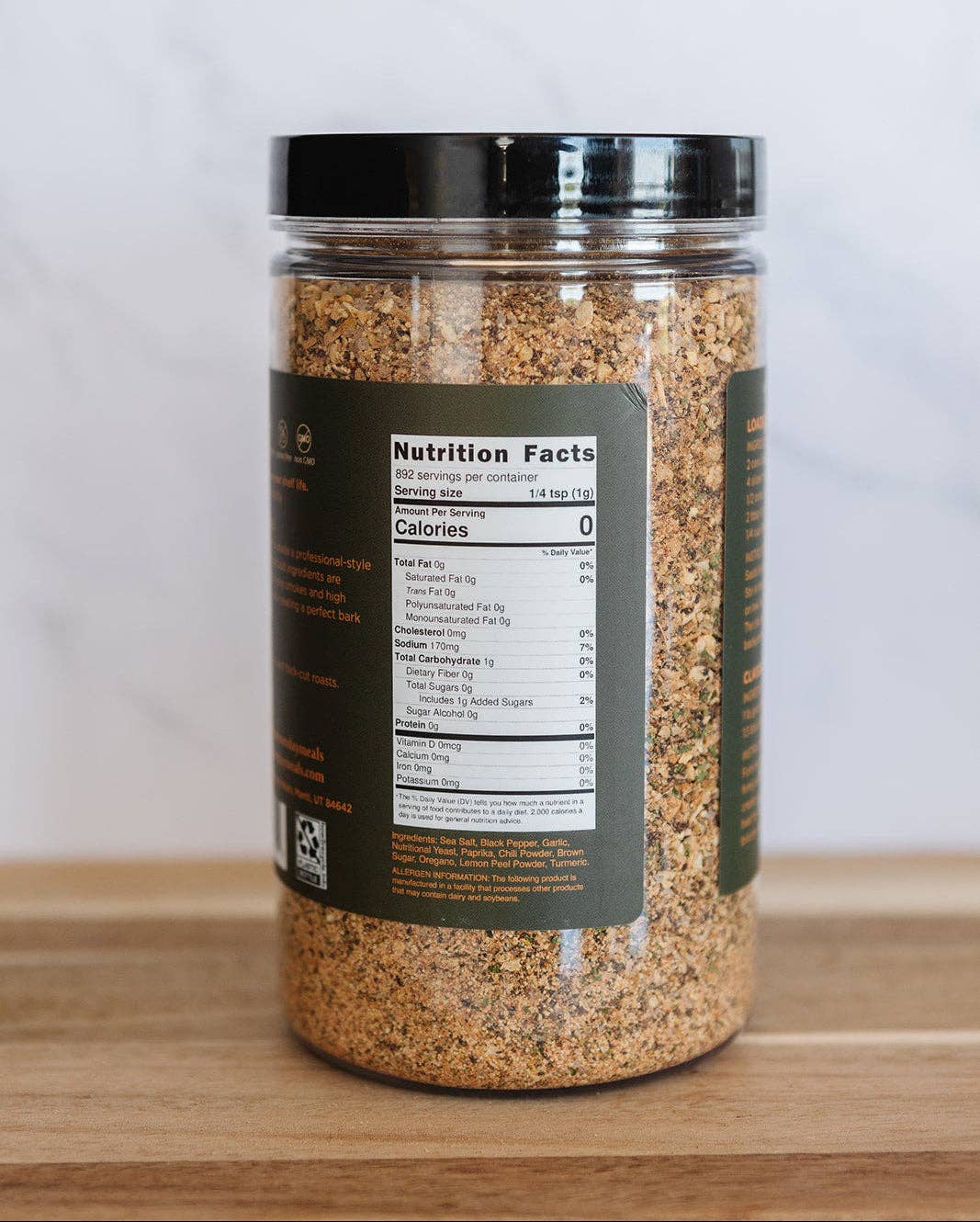 Grit & Grind BBQ Seasoning: Standard 12 oz