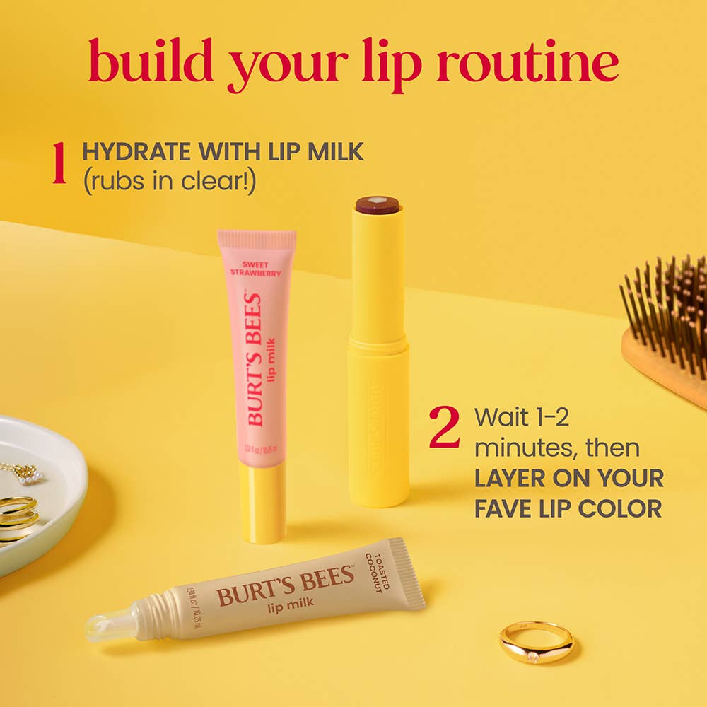 Toasted Coconut Lip Milk Daily Moisturizer With Jojoba Oil