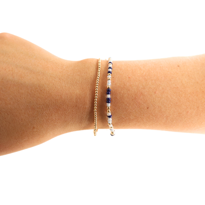 No Blues Here Sprinkle Bracelet: Standard 6.75 inch