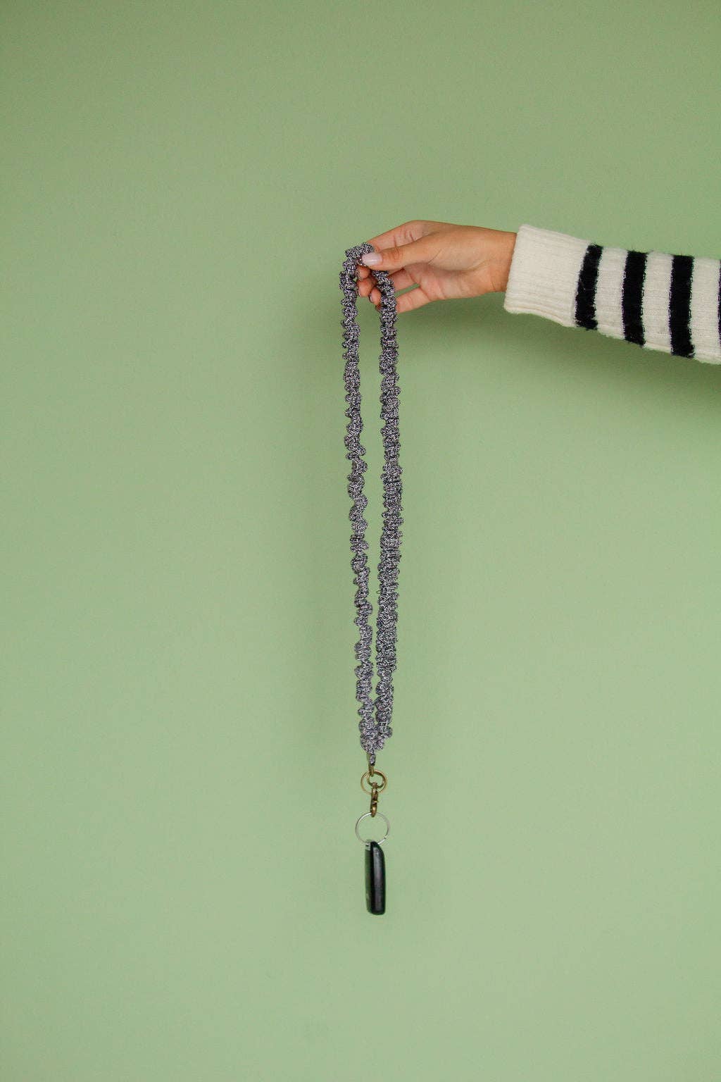 Salt and Pepper Lanyard