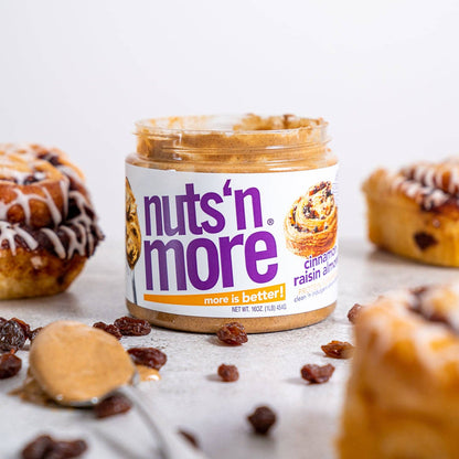 Cinnamon Raisin Almond Butter High Protein Spread