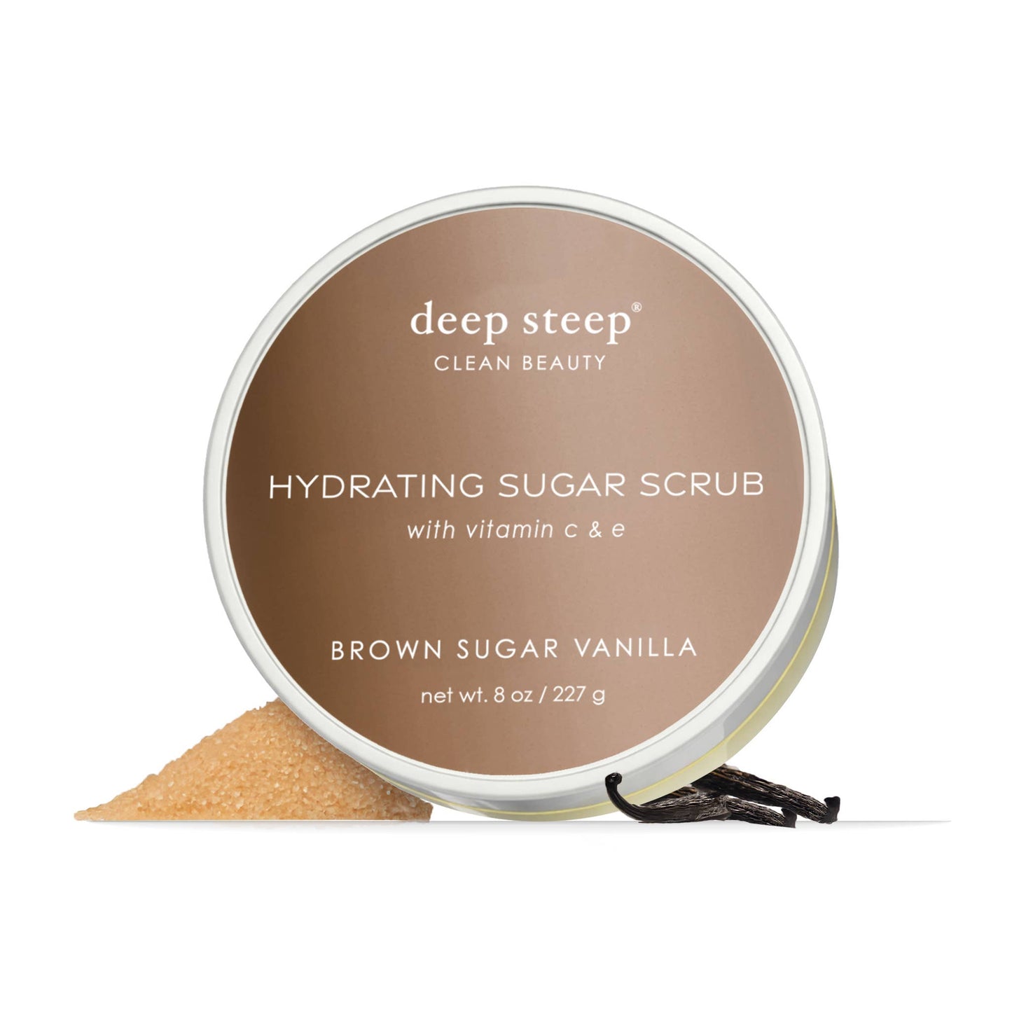 Brown Sugar Vanilla Exfoliating & Smoothing Sugar Scrub 8oz