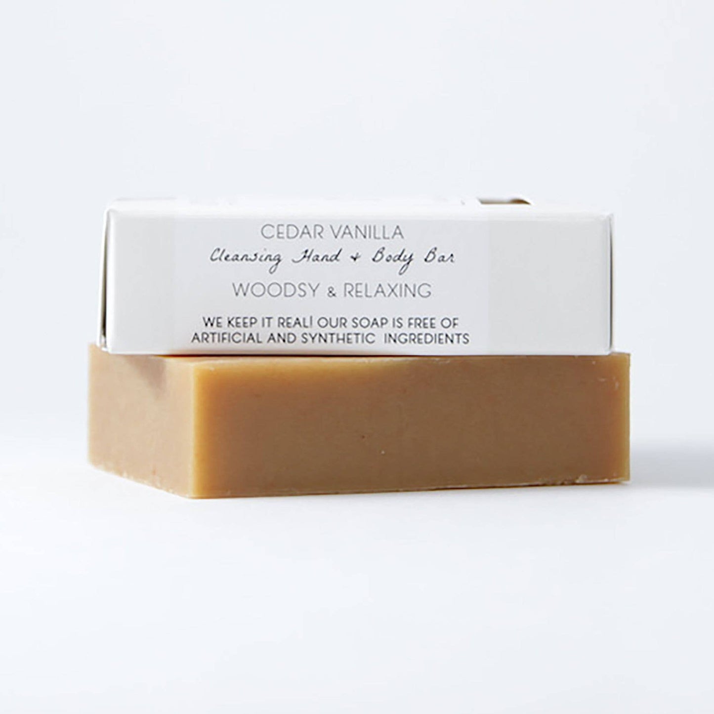 Cedar Vanilla Hand and Body Bar Soap