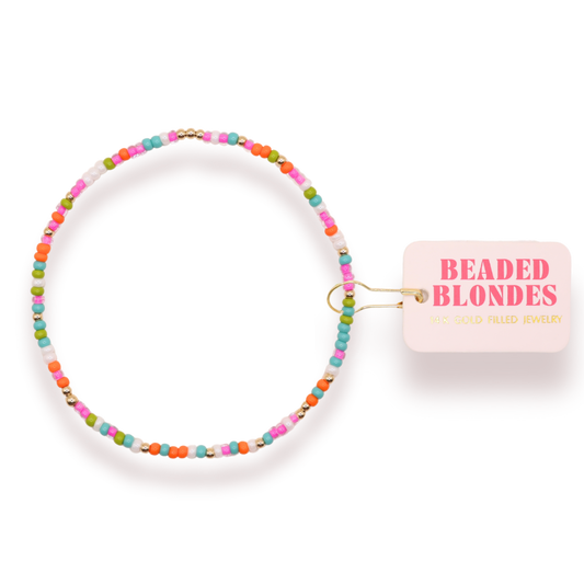 Groovy Sprinkle Bracelet: Standard 6.75 Inch