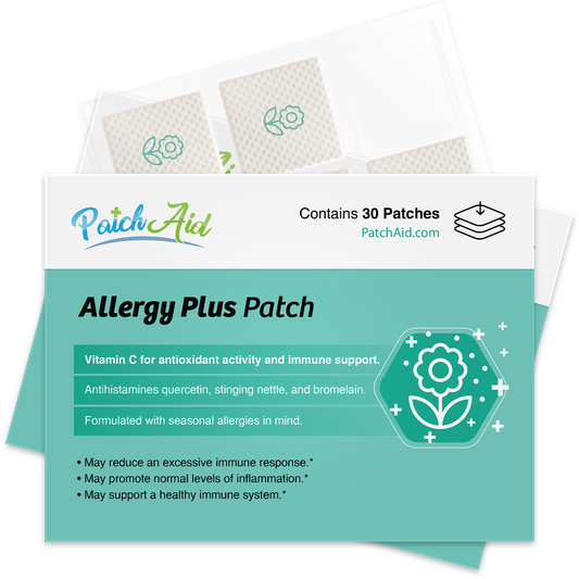 Allergy Plus Vitamin Patch - Natural Allergy Relief: 1-Pack