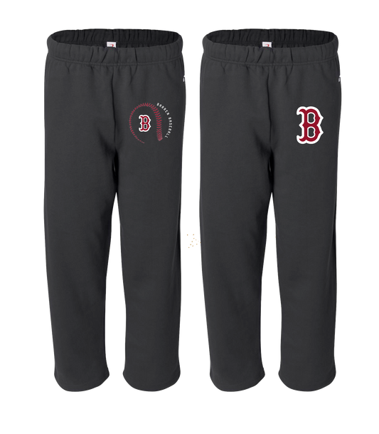 Barren Baseball Open Bottom Sweatpants