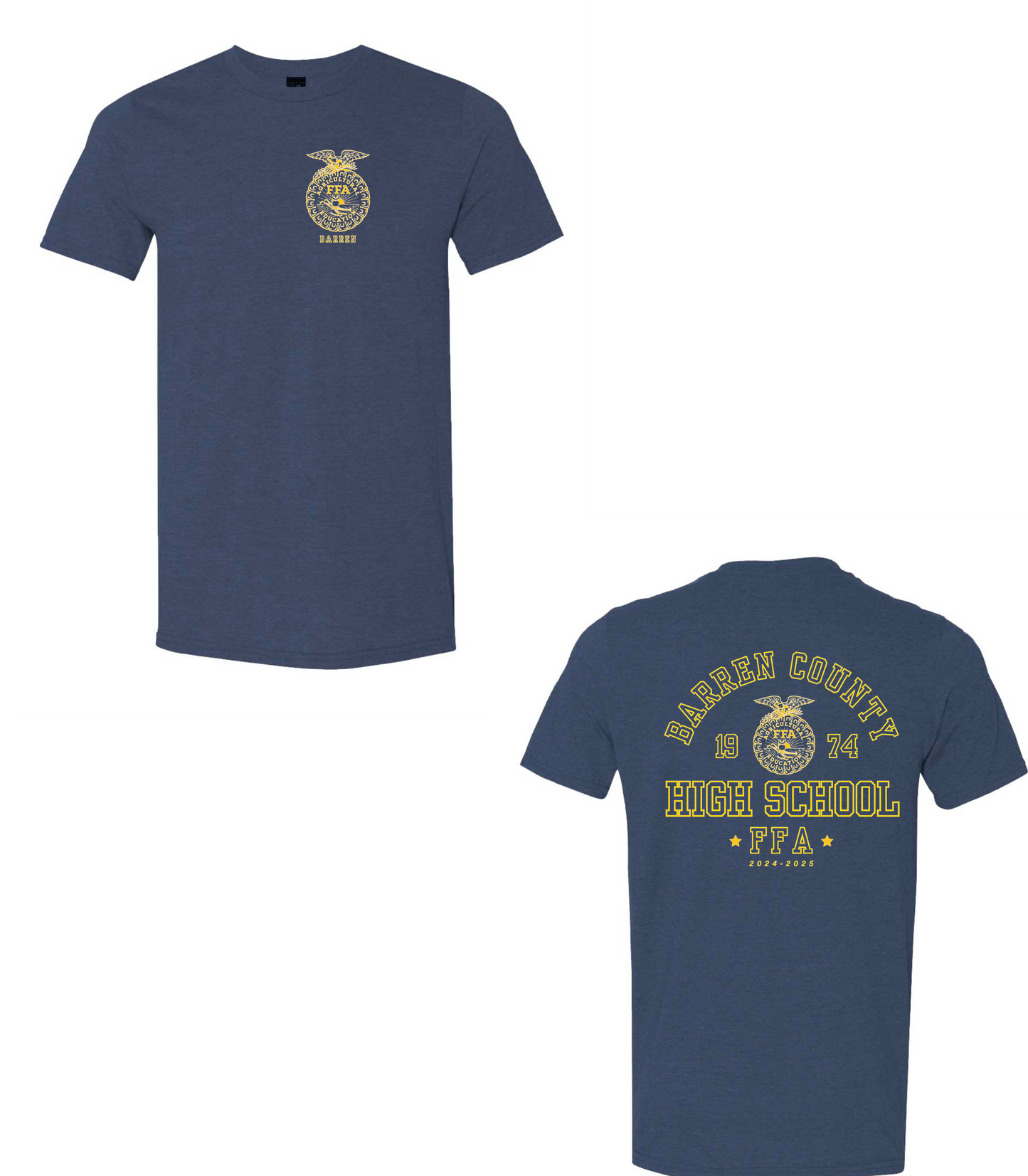 Barren Front/Back Cotton Tee