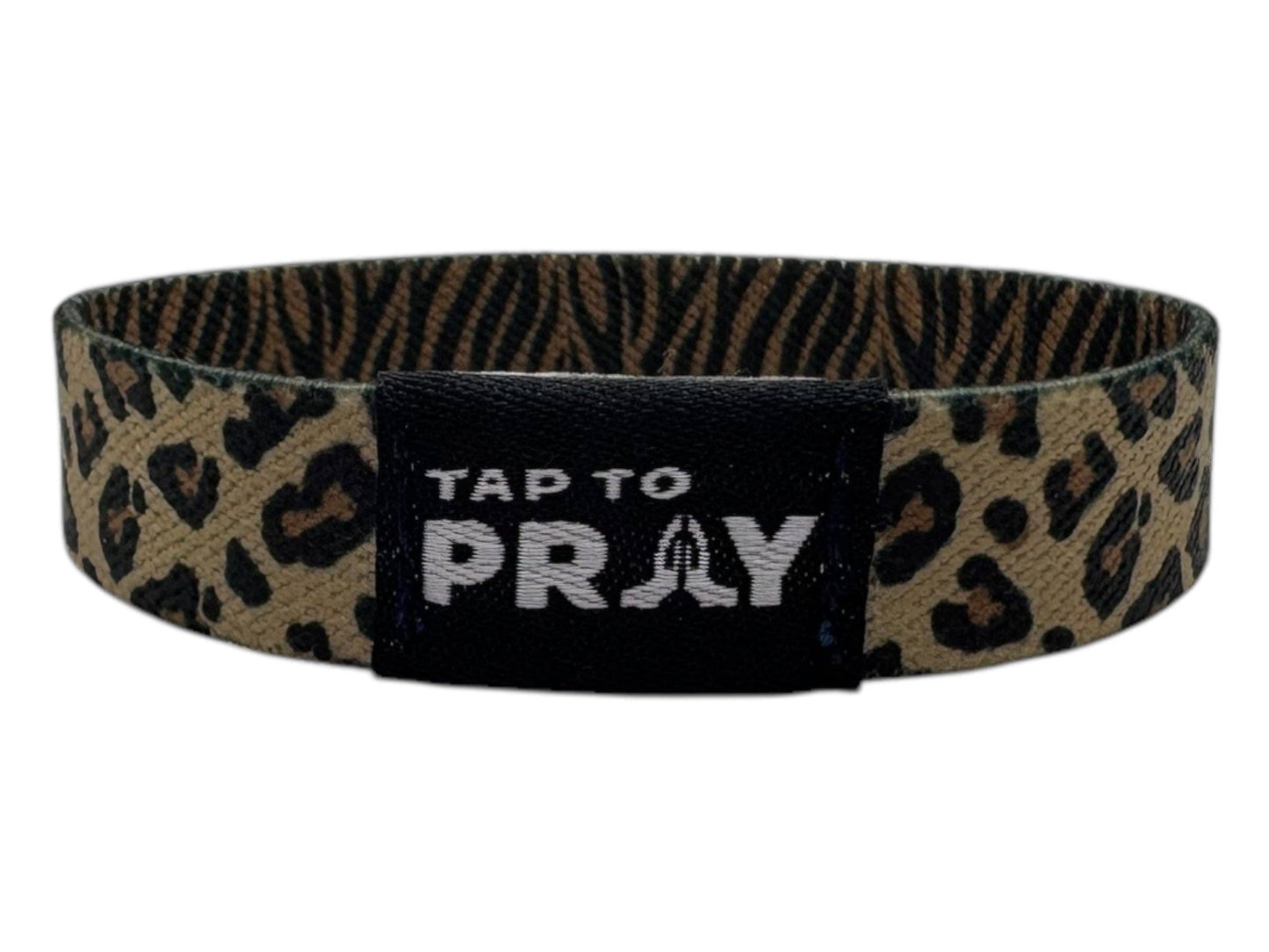 Tap To Pray™ Wristbands - Safari Leopard: Small