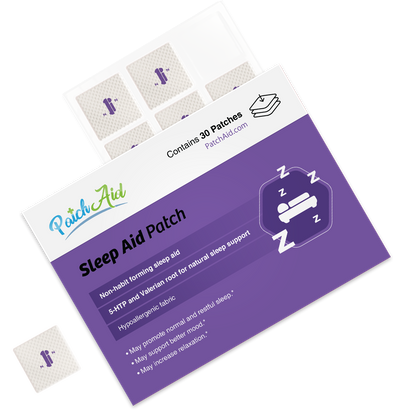 Sleep Aid Topical Vitamin Patch - Natural Sleep Support: 1-Pack