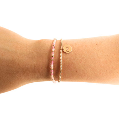 Gamma Phi Beta Sprinkle Bracelet: Standard 6.75 inch