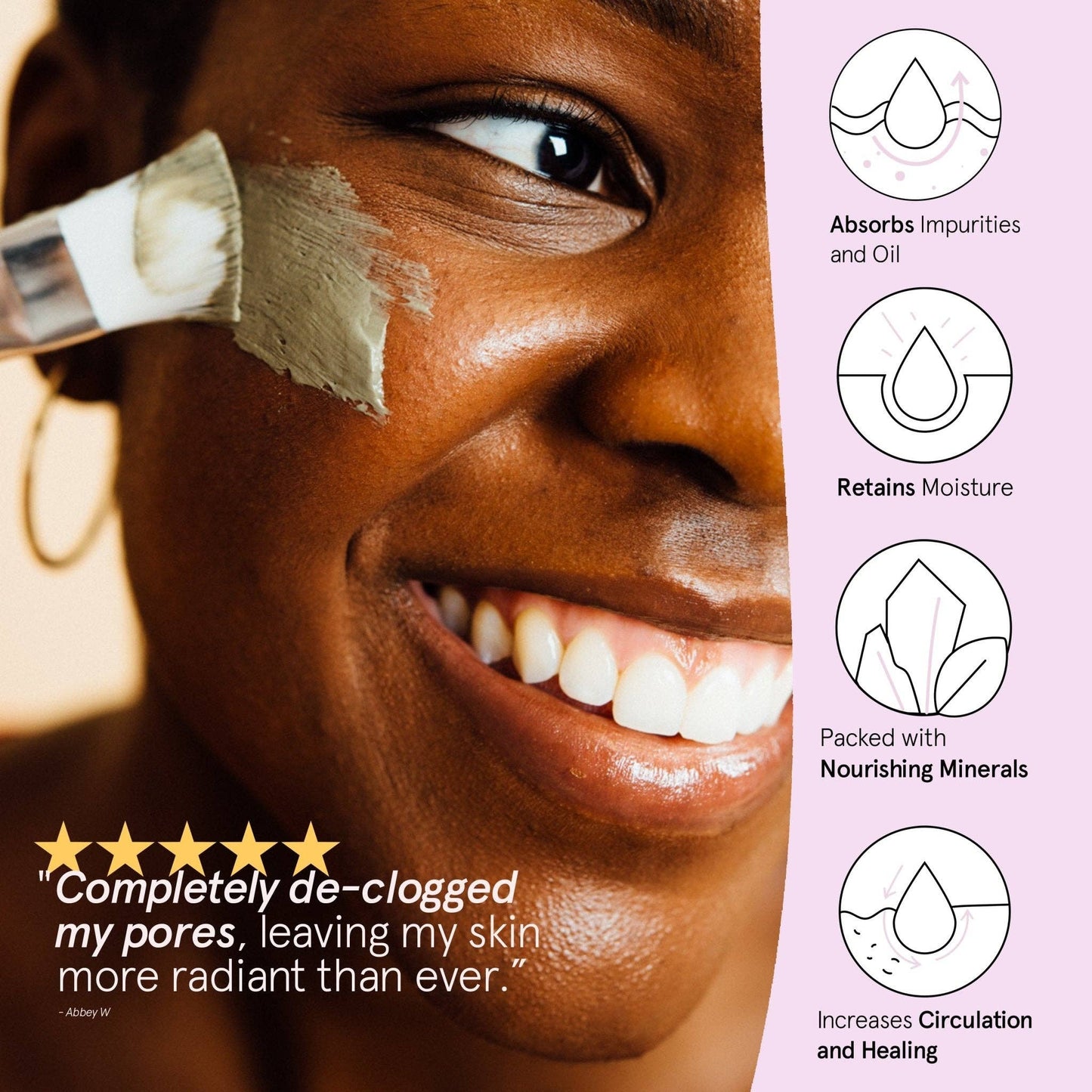 Dead Sea Mud Mask: 120 mL (4 oz)