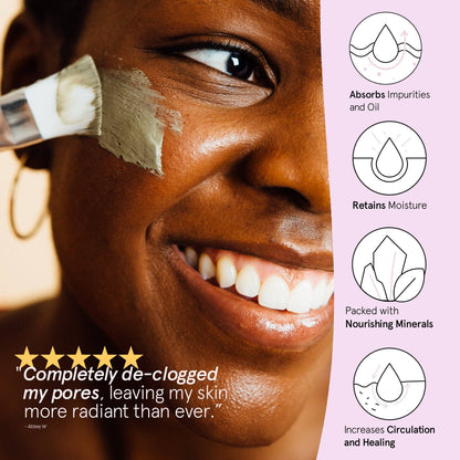 Dead Sea Mud Mask: 120 mL (4 oz)