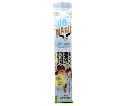 Milk Magic Cookies and Cream Milk Flavoring Straws