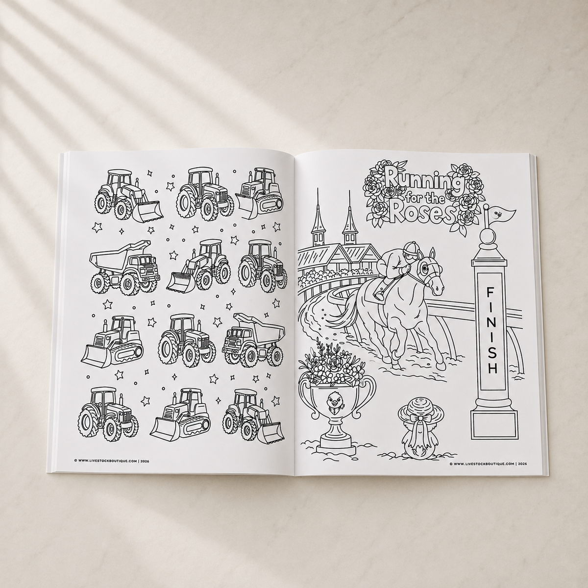 Little Stock Show Life: Going There with Sheep | Livestock Coloring Book for Kids