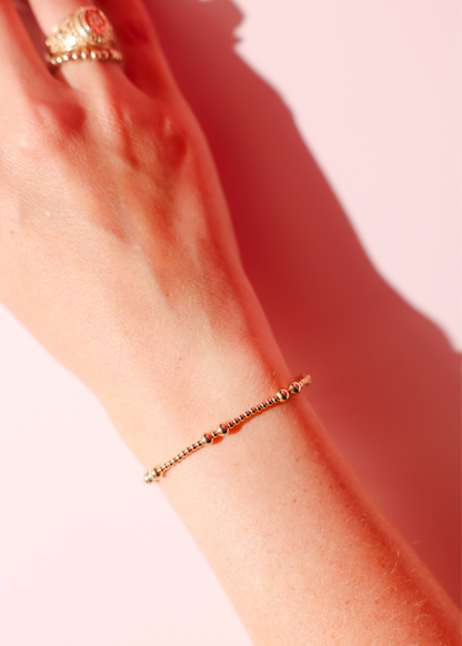 Bethani Bracelet in Gold: Standard 6.75 inch