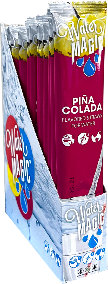 Water Magic Pina Colada Water Flavoring Straws