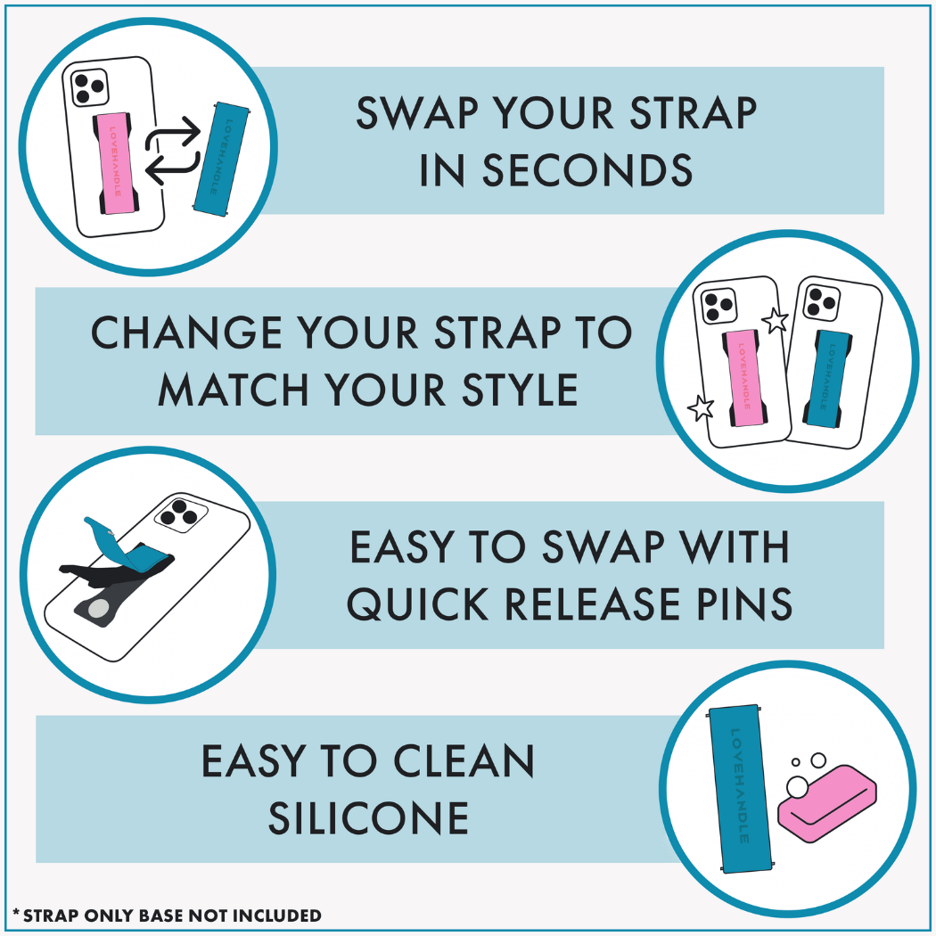 LoveHandle PRO Suction Strap- Black