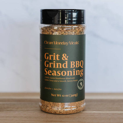 Grit & Grind BBQ Seasoning: Standard 12 oz