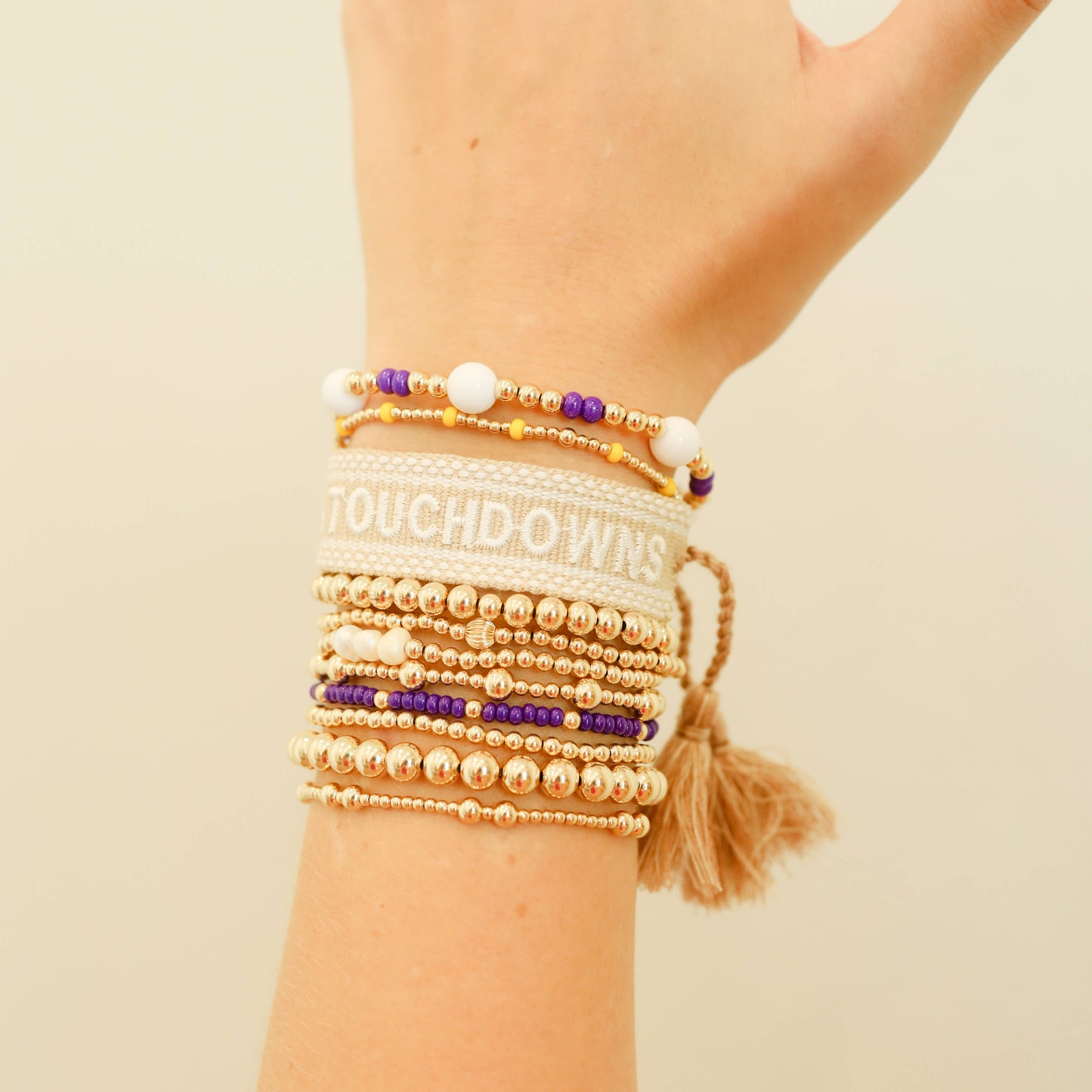 Dainty Poppi Bracelet in Yellow: Standard 6.75 inch