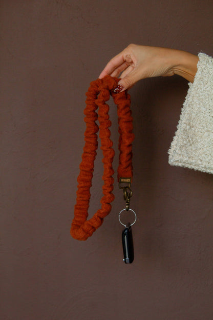 Cozy Rust Lanyard