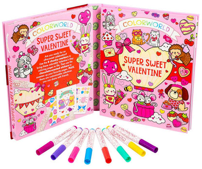 ColorWorld: Super Sweet Valentine by: Kit - Paperback; 64 pages / English