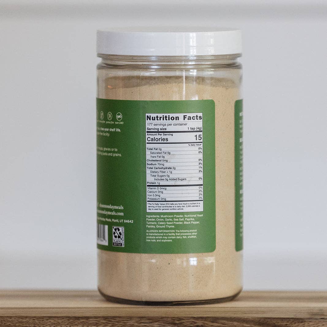 Vegetable Bouillon: 6 oz Standard