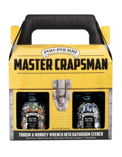 Poo~Pourri Master Crapsman Gift Set: 2 Oz 2 Pack