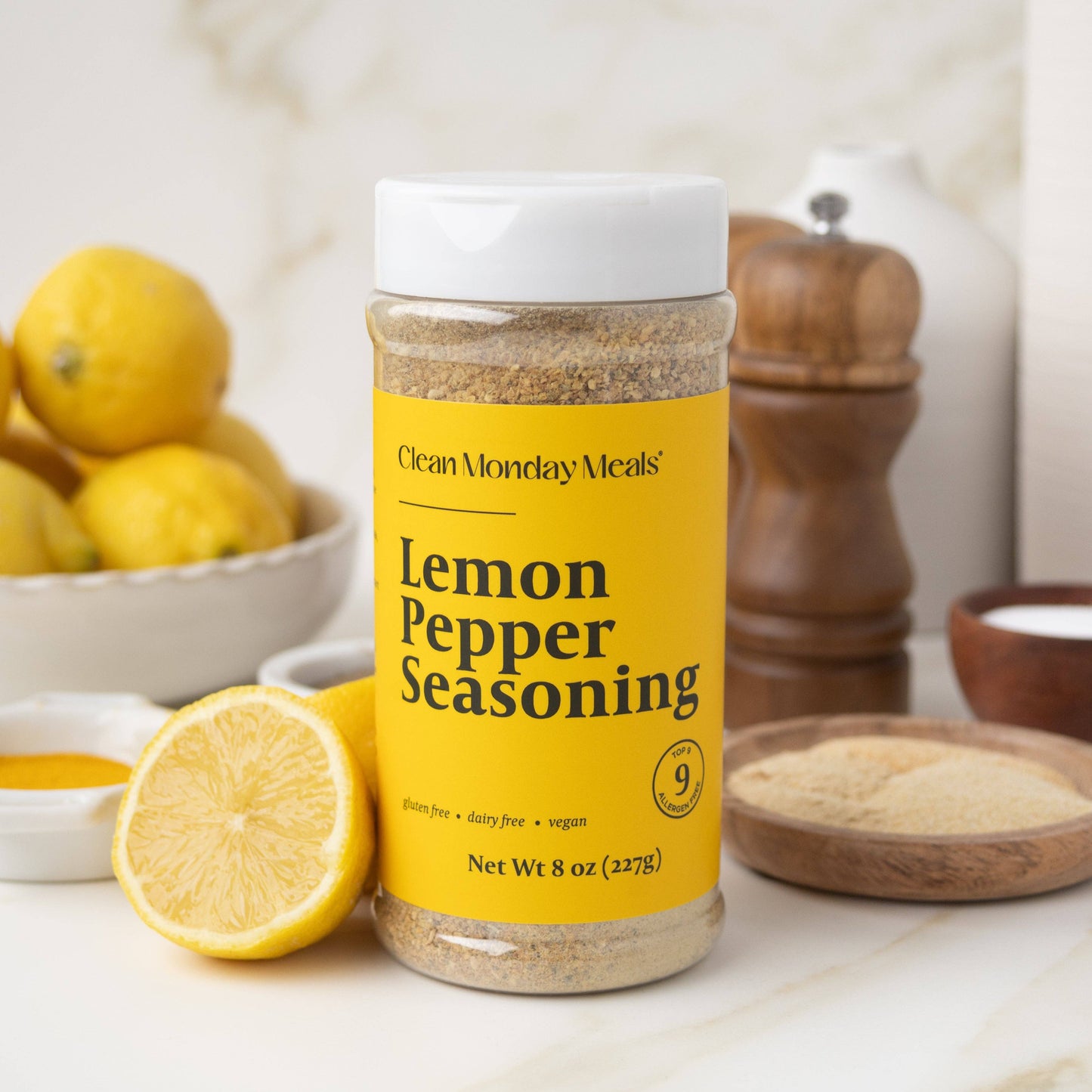 Lemon Pepper Seasoning: Standard-8oz