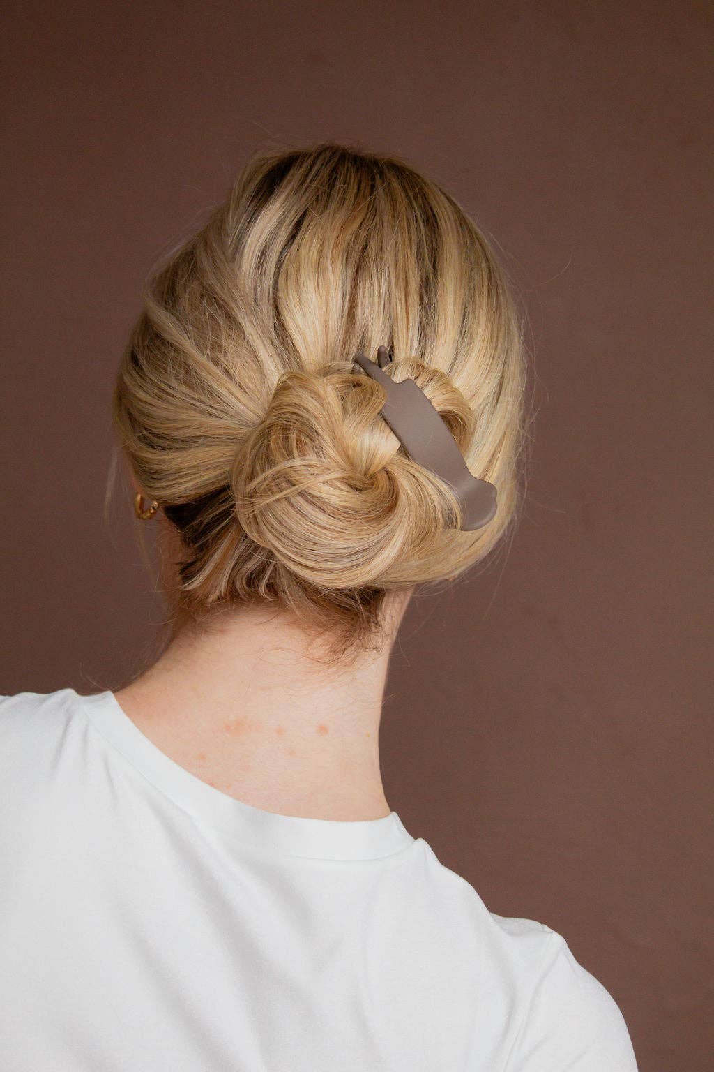 Jumbo Brown Ponytail Claw Clip
