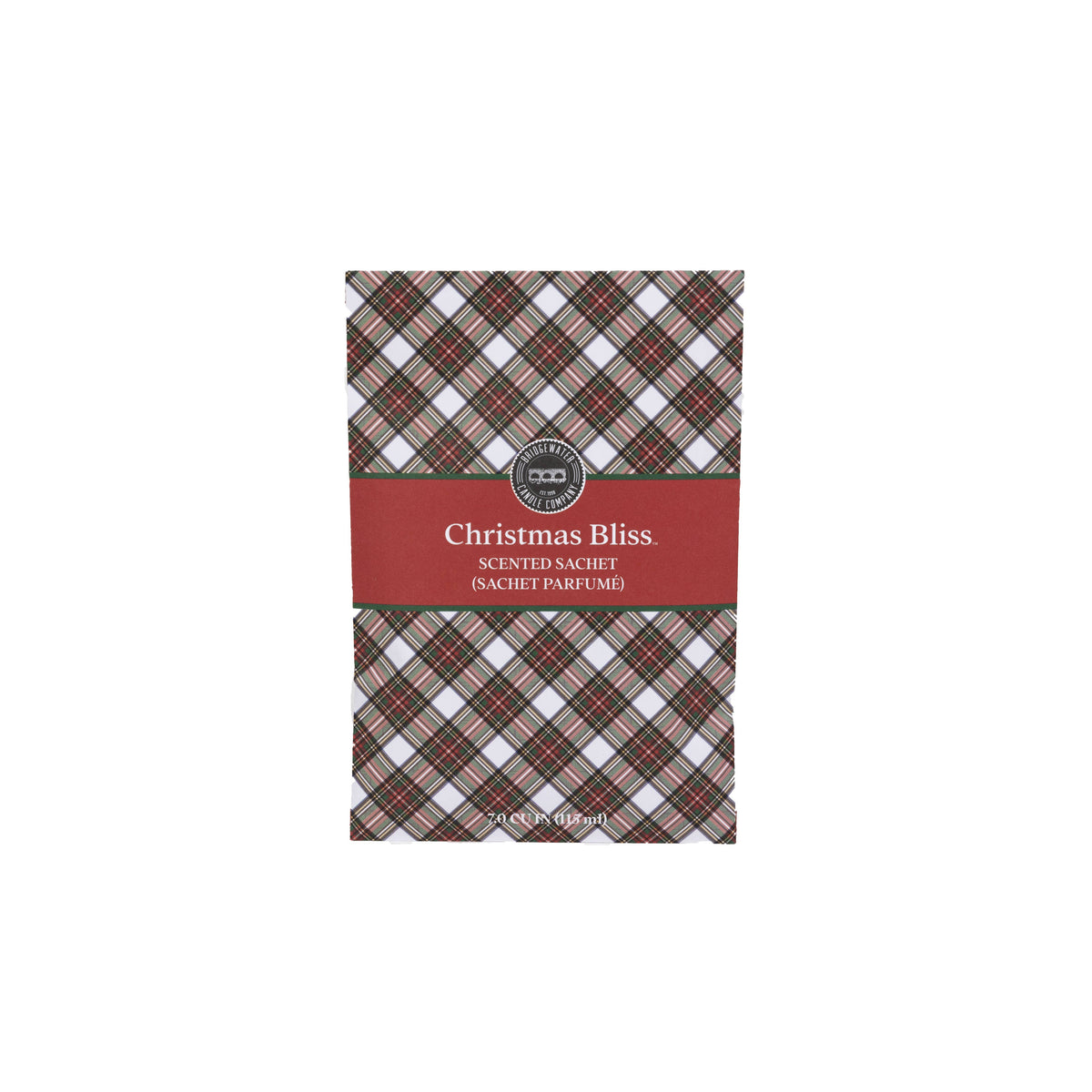 Christmas Bliss Plaid Sachet